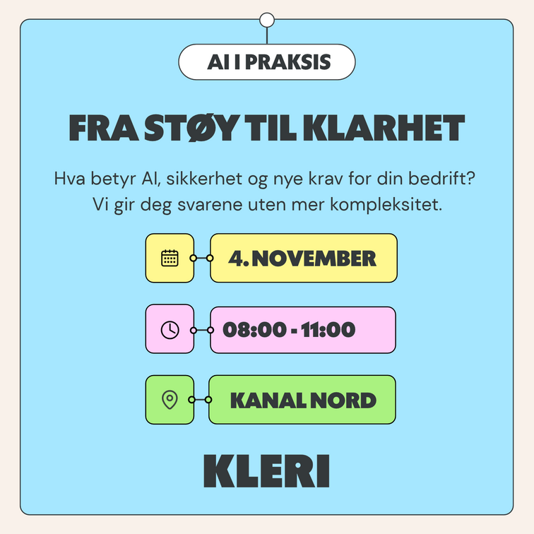 Frokostseminar hos Kleri
